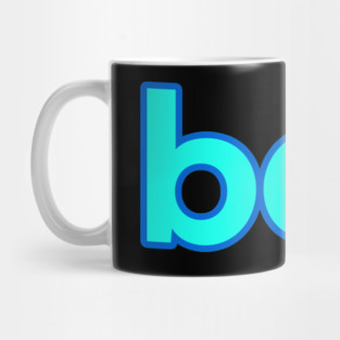bae, blue outline Mug