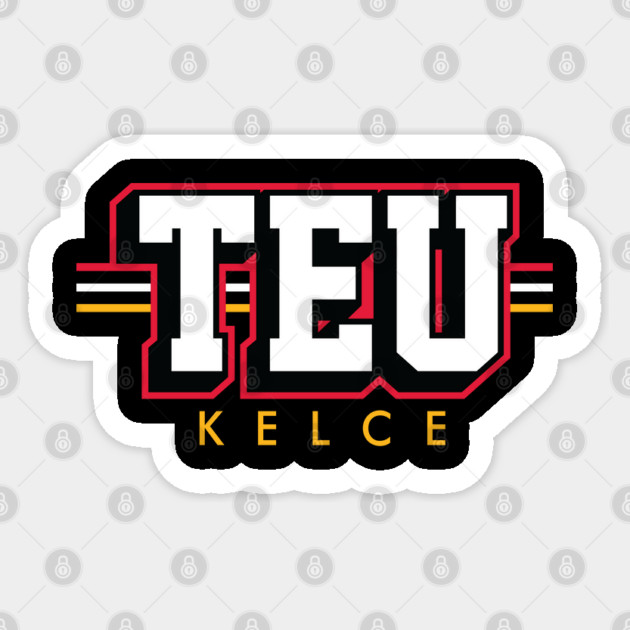 Tight End University - TEU - Kelce Sticker by nicklower