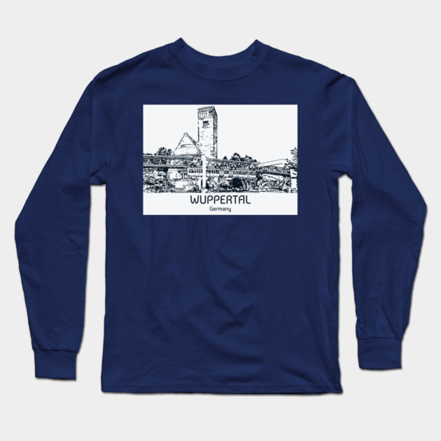 Wuppertal - Germany Long Sleeve T-Shirt by Lakeric