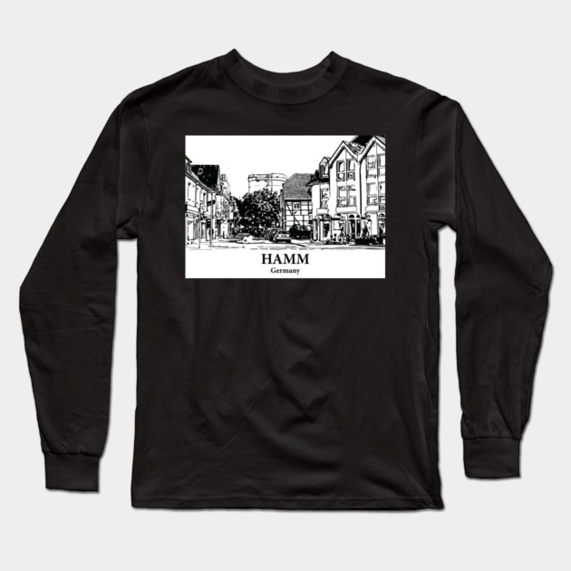 Hamm - Germany Long Sleeve T-Shirt by Lakeric