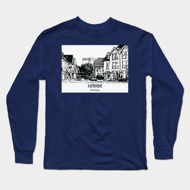 Hamm - Germany Long Sleeve T-Shirt by Lakeric