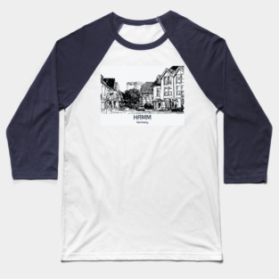 Hamm - Germany Baseball T-Shirt