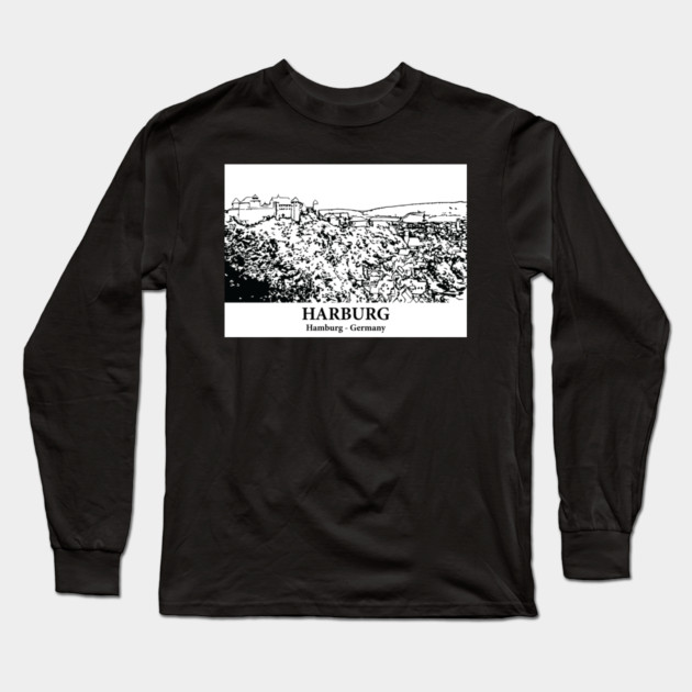 Harburg - Germany Long Sleeve T-Shirt by Lakeric