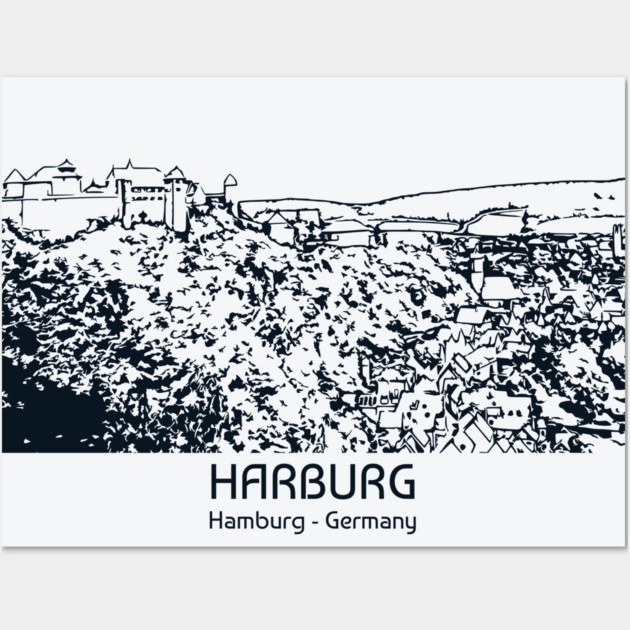 Harburg - Germany Wall Art by Lakeric
