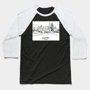 Kassel - Germany Baseball T-Shirt