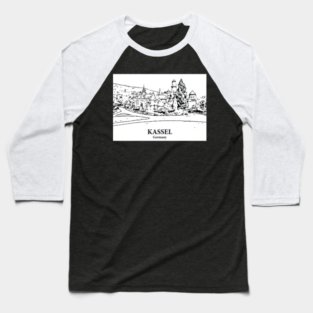 Kassel - Germany Baseball T-Shirt by Lakeric