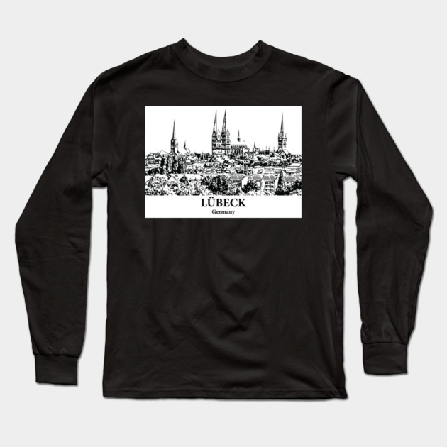 Lübeck - Germany Long Sleeve T-Shirt by Lakeric