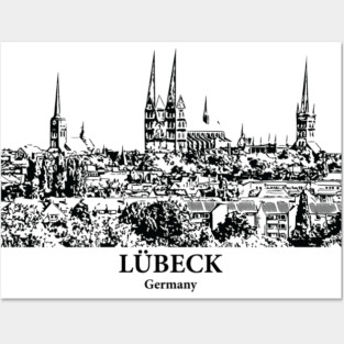 Lübeck - Germany Posters and Art