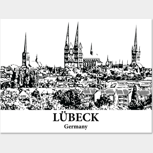 Lübeck - Germany Wall Art by Lakeric