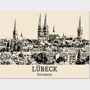 Lübeck - Germany Posters and Art