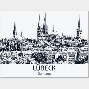 Lübeck - Germany Posters and Art