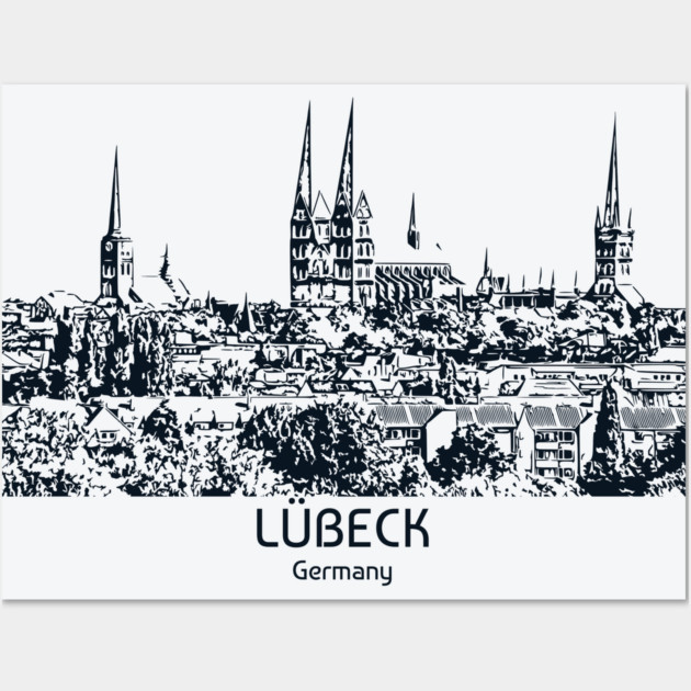 Lübeck - Germany Wall Art by Lakeric