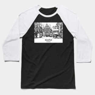 Mainz - Germany Baseball T-Shirt