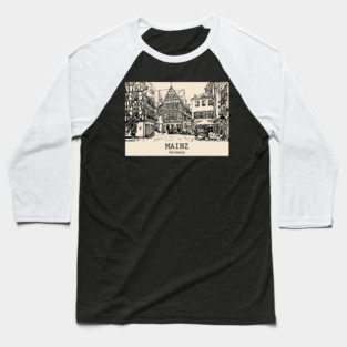 Mainz - Germany Baseball T-Shirt