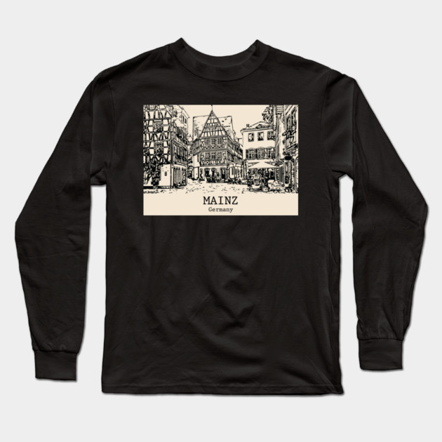 Mainz - Germany Long Sleeve T-Shirt by Lakeric