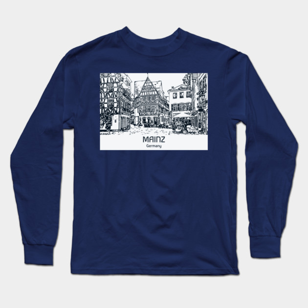 Mainz - Germany Long Sleeve T-Shirt by Lakeric