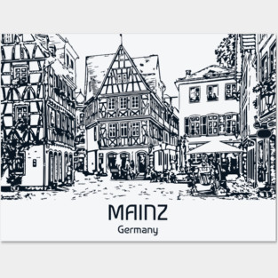 Mainz - Germany Posters and Art