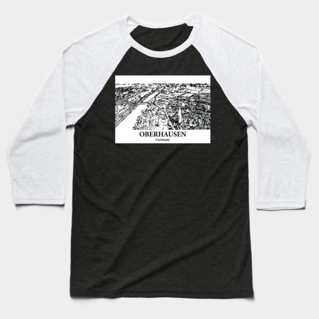 Oberhausen - Germany Baseball T-Shirt by Lakeric