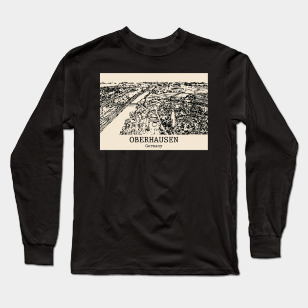 Oberhausen - Germany Long Sleeve T-Shirt by Lakeric