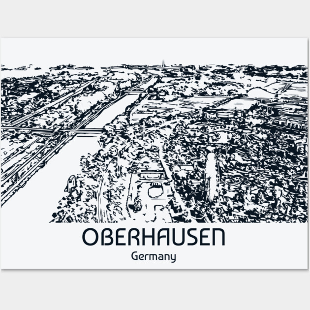 Oberhausen - Germany Wall Art by Lakeric