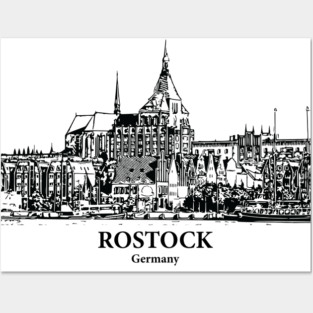 Rostock - Germany Posters and Art