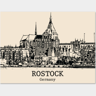 Rostock - Germany Posters and Art