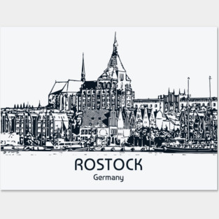 Rostock - Germany Posters and Art