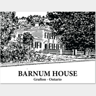 Barnum House - Grafton ON Posters and Art