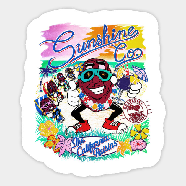 The California Raisins - Sunshine Co. Magnet by nicklower