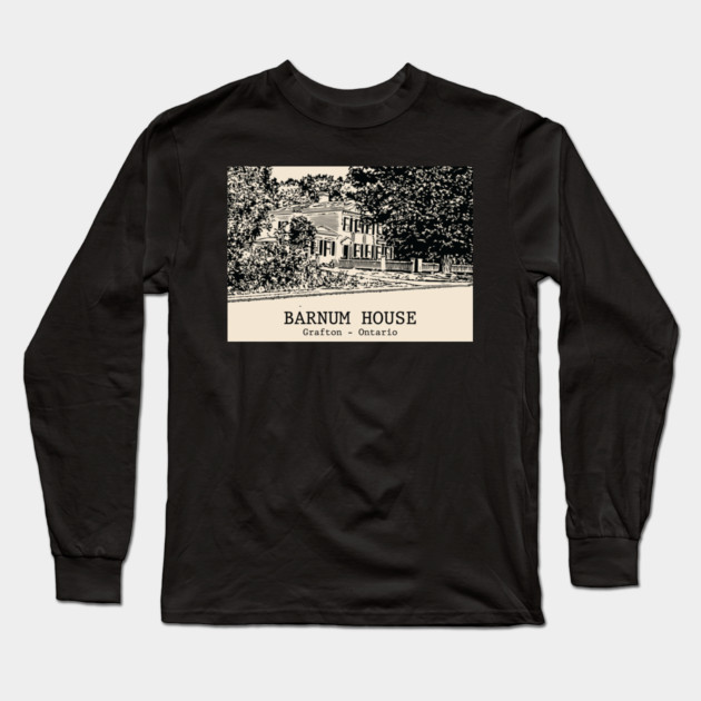 Barnum House - Grafton ON Long Sleeve T-Shirt by Lakeric