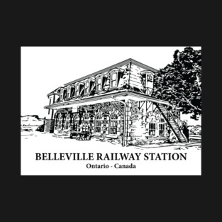 Belleville Railway Station - Ontario T-Shirt