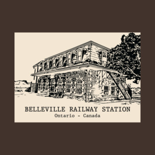 Belleville Railway Station - Ontario T-Shirt