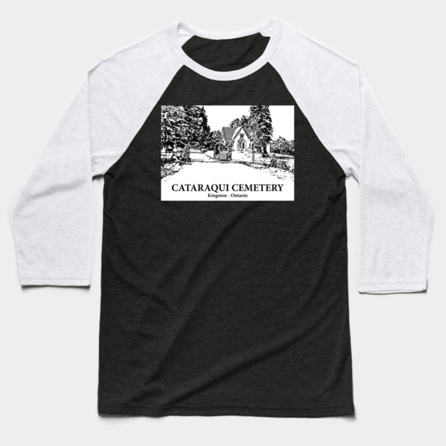 Cataraqui Cemetery - Kingston ON Baseball T-Shirt by Lakeric