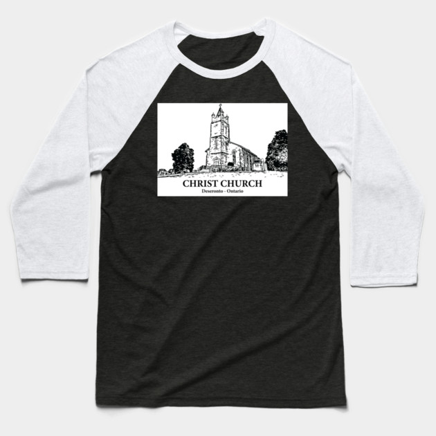 Christ Church - Deseronto ON Baseball T-Shirt by Lakeric