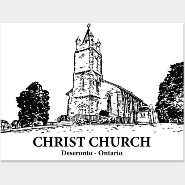 Christ Church - Deseronto ON Wall Art by Lakeric