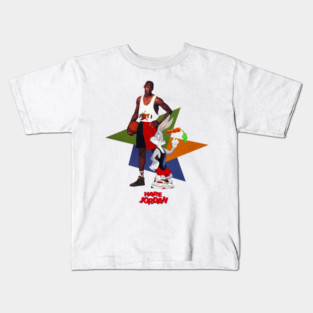 90s Rabbit Basketball Look Classic Kids T-Shirt