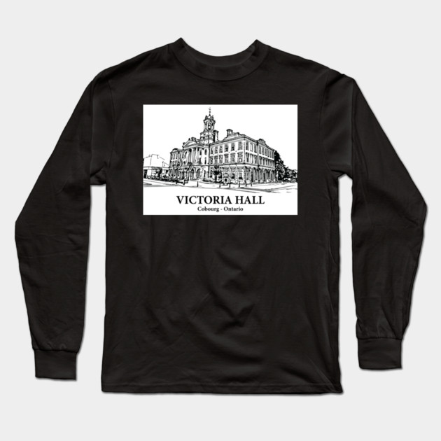 Victoria Hall - Cobourg ON Long Sleeve T-Shirt by Lakeric