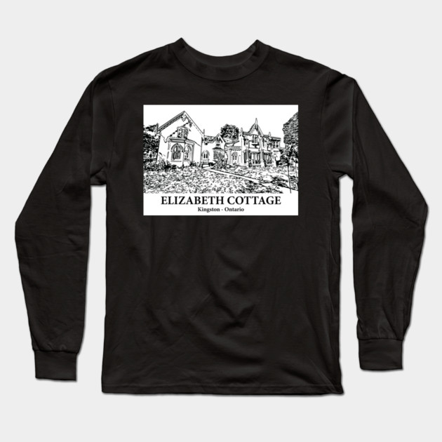 Elizabeth Cottage - Kingston ON Long Sleeve T-Shirt by Lakeric