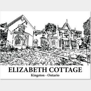 Elizabeth Cottage - Kingston ON Posters and Art