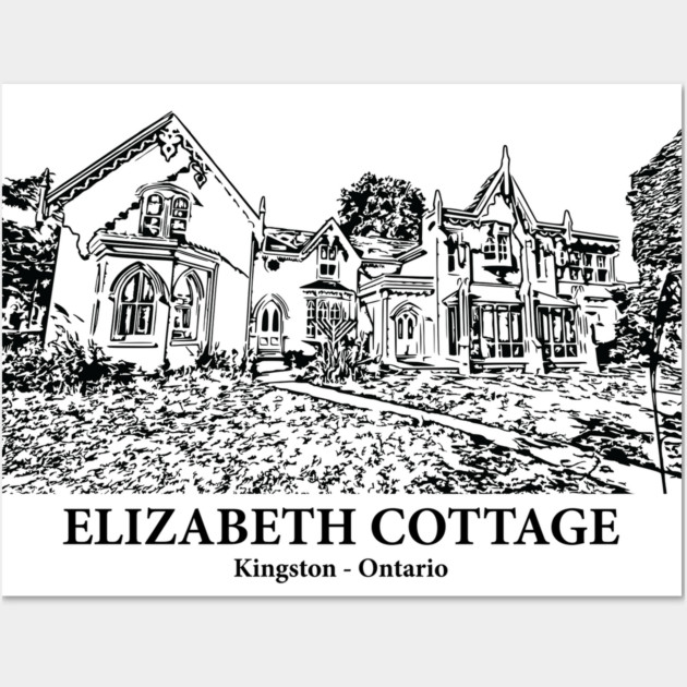 Elizabeth Cottage - Kingston ON Wall Art by Lakeric