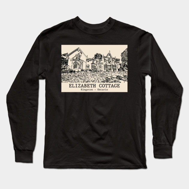 Elizabeth Cottage - Kingston ON Long Sleeve T-Shirt by Lakeric