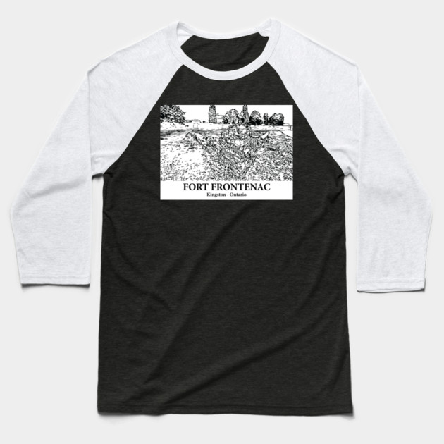 Fort Frontenac - Kingston ON Baseball T-Shirt by Lakeric