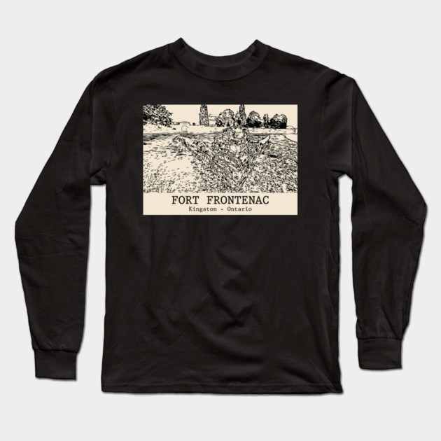 Fort Frontenac - Kingston ON Long Sleeve T-Shirt by Lakeric