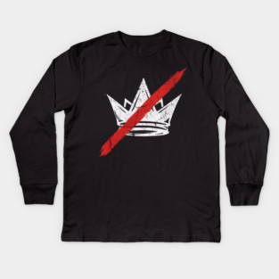 No-Kings-October-18-No-Kings-Day -No Kings in America Kids Long Sleeve T-Shirt