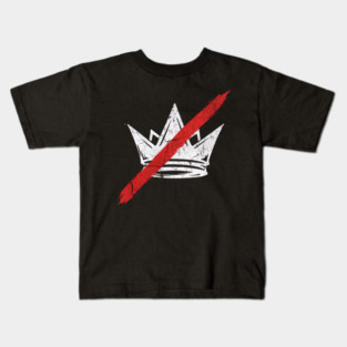 No-Kings-October-18-No-Kings-Day -No Kings in America Kids T-Shirt