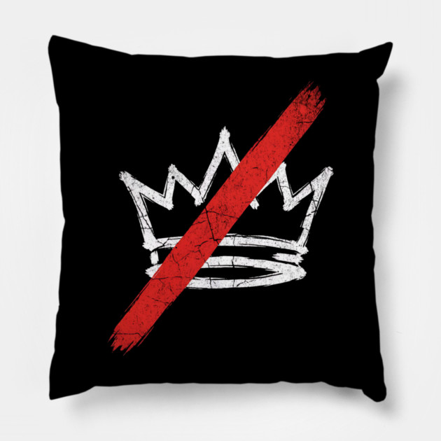 No Kings in America Pillow by ArtistTee ⭐⭐⭐⭐⭐