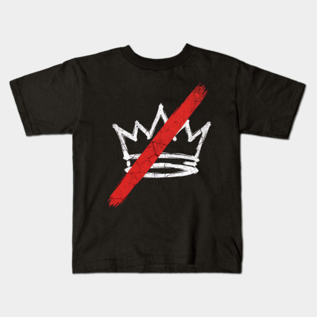 No Kings in America Kids T-Shirt by ArtistTee ⭐⭐⭐⭐⭐