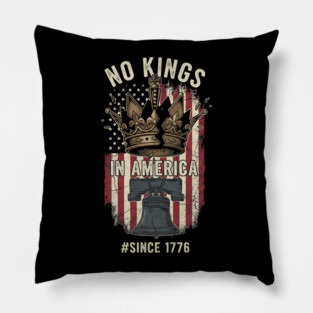 No-Kings-in-America-No Kings October 18 No Kings Day Pillow