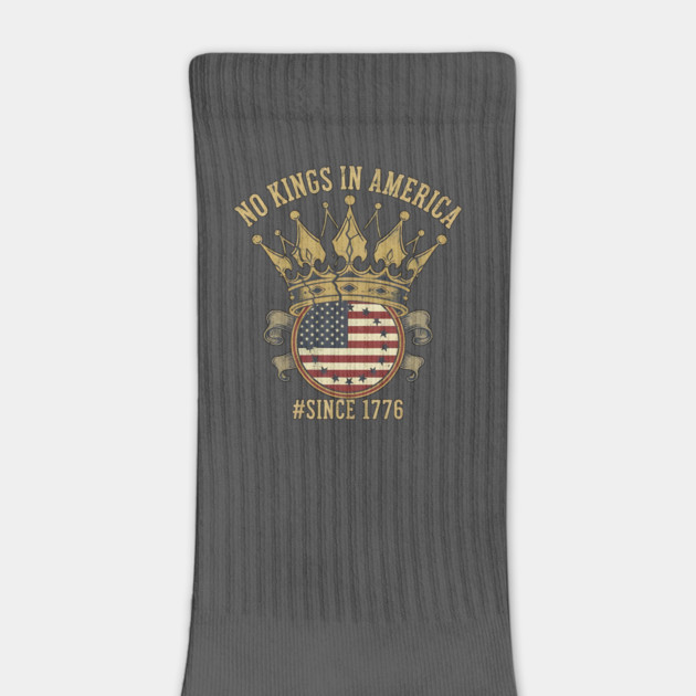 Vintage No Kings Since 1776 - American Revolution 1776 - No Kings in America by ArtistTee ⭐⭐⭐⭐⭐