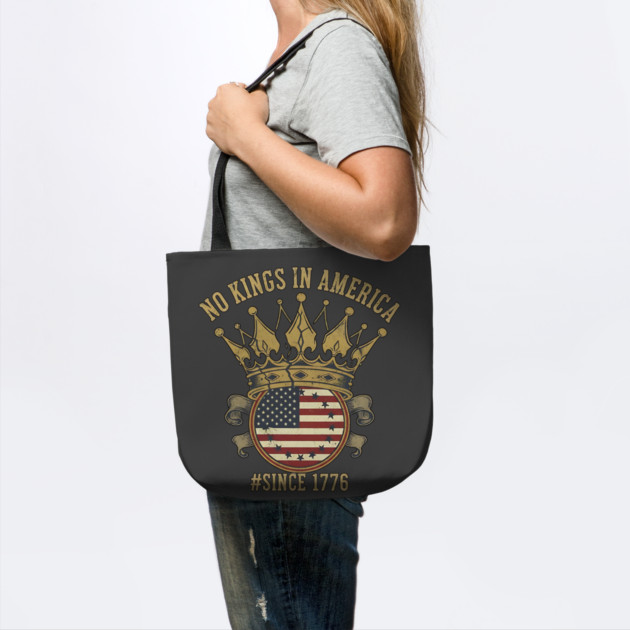 Vintage No Kings Since 1776 - American Revolution 1776 - No Kings in America by ArtistTee ⭐⭐⭐⭐⭐